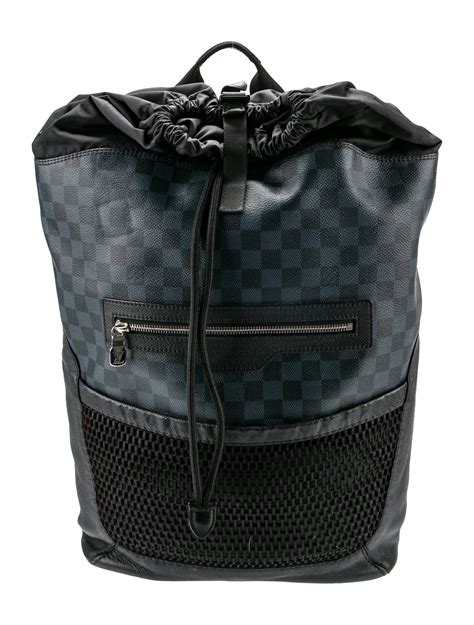 LOUIS VUITTON Damier Cobalt Matchpoint Backpack